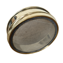 Load image into Gallery viewer, Jayant Test Sieve 200 mm Diameter BBS - 25 and ASTM - 30, 600 micron Pack of 1 stainless steel Mesh with Brass Frame For Laboratory and Uniform Fabrication for Smooth-Nesting