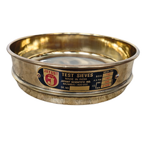 Load image into Gallery viewer, Jayant Test Sieve 200 mm Diameter BBS - 150 and ASTM - 140, 105 micron Pack of 1 stainless steel Mesh with Brass Frame For Laboratory and Uniform Fabrication for Smooth-Nesting
