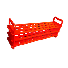 Load image into Gallery viewer, Plastic Test Tube Stand for Laboratory Use 3 TIER: 13 mm × 31 Holes Pack of 1 | Durable & Lightweight Science Lab Rack for Students, Schools, Colleges & Chemistry Experiments