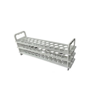 Load image into Gallery viewer, Plastic Test Tube Stand for Laboratory Use 3 TIER: 16mm × 31 Holes pack of 1 Durable & Lightweight Science Lab Rack for Students, Schools, Colleges & Chemistry Experiments
