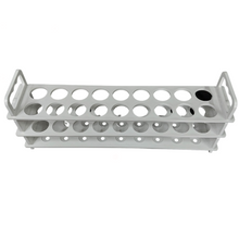 Load image into Gallery viewer, Plastic Test Tube Stand for Laboratory Use 3 TIER: 20mm × 20 Holes Pack of 1 | Durable & Lightweight Science Lab Rack for Students, Schools, Colleges & Chemistry Experiments