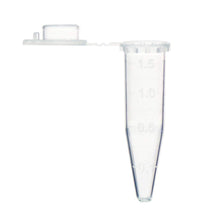 Load image into Gallery viewer, Micro Centrifuge Tube Polypropylene made with Hinged Lid 1.5 ml Conical Bottom Graduated - Pack of 100 Pieces