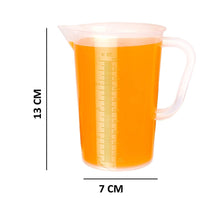 Load image into Gallery viewer, Measuring Mug 500 ml Polypropylene Plastic Transparent for Measuring Liquids Pack of 1