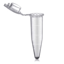 Load image into Gallery viewer, Micro Centrifuge Tube Polypropylene made with Hinged Lid 1.5 ml Conical Bottom Graduated - Pack of 100 Pieces