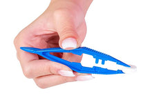 Load image into Gallery viewer, Forcep Tweeser, Tapered Plastic Forceps 11.4 cm in size (Pack of 1)