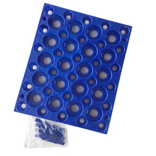 Load image into Gallery viewer, Centrifuge Tube Rack for 10ml/15ml/50ml Laboratory Plastic Tube Rack Holder Pack of 1