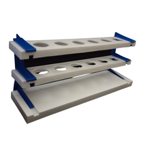 Load image into Gallery viewer, Nestler Cylinder Stand 100 ml For Laboratory glass Nestler Cylinder (Pack of 1) Chemical Resistant, Autoclavable & Durable Cylinder Holder for Water Testing and Color Analysis