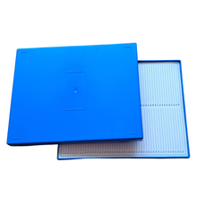 Load image into Gallery viewer, Microscope Slide Box For 100 Slides - Blue color (Pack of 1)