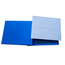 Load image into Gallery viewer, Microscope Slide Box For 100 Slides - Blue color (Pack of 1)