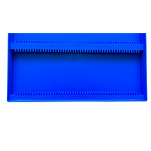 Load image into Gallery viewer, Microscope Slide Box For 100 Slides - Blue color (Pack of 1)