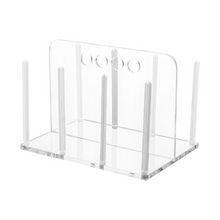 Load image into Gallery viewer, Petri Dish Rack For 90 mm Clear Acrylic Hold up to 60 Dishes (Pack of 1)