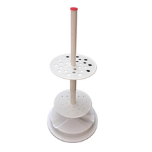 Load image into Gallery viewer, Pipette Stand Vertical Molded in Polypropylene 28 Place (Pack of 1)