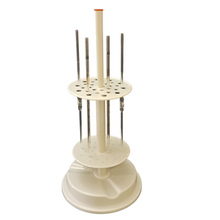 Load image into Gallery viewer, Pipette Stand Vertical Molded in Polypropylene 28 Place (Pack of 1)