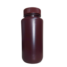 Load image into Gallery viewer, Reagent Bottle Plastic (Wide Mouth) HDEP Amber color 1000 ml Pack of 1