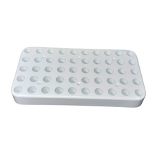 Load image into Gallery viewer, CRYO RACK for 1 ml, 1.8 ml and 4.5 ml cryo vials Polycarbonate , 50 Places Pack of 1