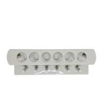 Load image into Gallery viewer, Test Tube Holder Cum Plastic Stand for industrial, Pathology and scientific laboratories 25 mm Diameter Tubes Pack of 1