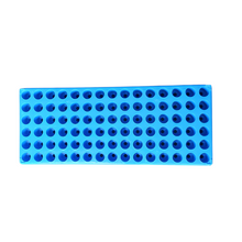 Load image into Gallery viewer, Scintillation Vial Rack For 90 Vails of 8 ml Scintillation Vials Pack of 1 | Polypropylene Autoclavable, Chemical Resistant & Durable Laboratory Organizer