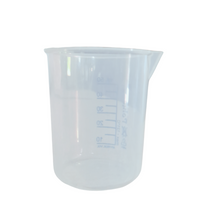 Load image into Gallery viewer, Beaker (Printed Graduation) Measuring Cup, Plastic Science Beaker Transperant 50 ml for Measuring Liquid in Home | Laboratory | School (Pack of 1)