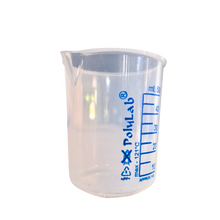 Load image into Gallery viewer, Beaker (Printed Graduation) Measuring Cup, Plastic Science Beaker Transperant 50 ml for Measuring Liquid in Home | Laboratory | School (Pack of 1)