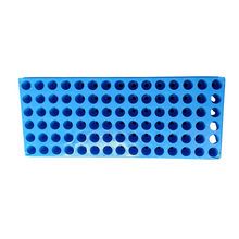 Load image into Gallery viewer, Scintillation Vial Rack For 90 Vails of 8 ml Scintillation Vials Pack of 1 | Polypropylene Autoclavable, Chemical Resistant & Durable Laboratory Organizer
