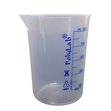Load image into Gallery viewer, Beaker (Printed Graduation) Measuring Cup, Plastic Science Beaker Transperant 5000 ml for Measuring Liquid in Home | Laboratory | School (Pack of 1)