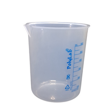 Load image into Gallery viewer, Beaker (Printed Graduation) Measuring Cup, Plastic Science Beaker Transperant 500 ml for Measuring Liquid in Home | Laboratory | School (Pack of 1)