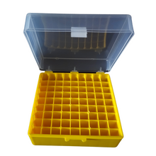 Load image into Gallery viewer, Cryo box (PP) 81 places for 1ml and 1.8ml cryo vials, Cryo Box Vial Rack, Freezer Storage Fit for 2 ml Cryo storage Freezing Box (Pack of 1)