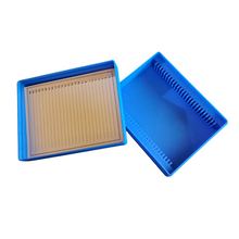 Load image into Gallery viewer, Microscope Slide Box For 25 Slides (Pack of 1)