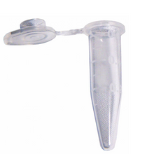 Load image into Gallery viewer, Micro Centrifuge Tube Polypropylene made with Hinged Lid 0.5 ml Conical Bottom Graduated - Pack of 500 Pieces