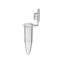 Load image into Gallery viewer, Micro Centrifuge Tube Polypropylene made with Hinged Lid 0.5 ml Conical Bottom Graduated - Pack of 100 Pieces