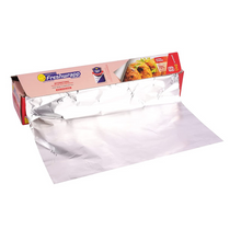 Load image into Gallery viewer, Freshwrapp Aluminium Foil 1 kg, 18 micron Paper/foil paper for Kitchen/Eco-Friendly Freshwrapp Aluminium Foil Food wrap/Bacteria Resistant/Disposable/Food Parcel 1 KG_Silver-Combo Pack of 1