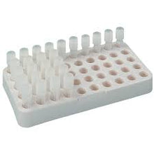 Load image into Gallery viewer, CRYO RACK for 1 ml, 1.8 ml and 4.5 ml cryo vials Polycarbonate , 50 Places Pack of 1