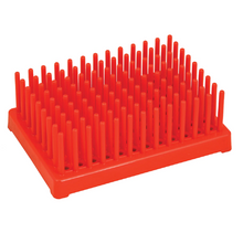 Load image into Gallery viewer, Test Tube Peg Rack 96 Places Polypropylene Plastic for 13 mm Test Tubes Pack of 1