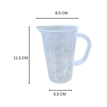 Load image into Gallery viewer, Plastic Measuring Jug 250 ml Transparent Pack of 1 | Measuring Cup with Clear Markings, Handle &amp; Pour Spout | Food Grade BPA Free | Kitchen &amp; Laboratory Use Liquid Measuring Beaker
