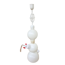 Load image into Gallery viewer, Kipp's apparatus 1000 ml pack of 1 | polypropylene (pp) laboratory gas generating apparatus | chemistry practical equipment for school, college, laboratory &amp; research use
