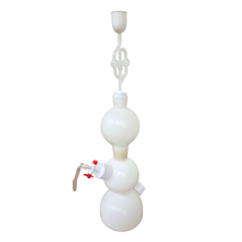 Load image into Gallery viewer, Kipp's apparatus 1000 ml pack of 1 | polypropylene (pp) laboratory gas generating apparatus | chemistry practical equipment for school, college, laboratory &amp; research use
