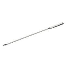 Load image into Gallery viewer, Micro Spatula wire Type 12 inch or 310 mm Pack of 1 Stainless Steel One Side Spoon and One Side Flat For Laboratory
