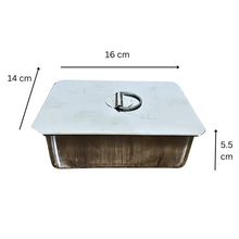 Load image into Gallery viewer, Slide Staining tray | Tray for 25 slides Stainless Steel Pack of 1 For Laboratory
