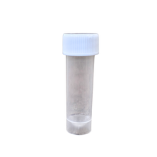 Load image into Gallery viewer, Sample collection vials or media transport tube 5 ml Pack of 10 non sterile plastic lab sample storage vial with screw cap | leak proof PP vial for chemical, biological &amp; diagnostic use
