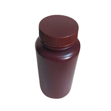 Load image into Gallery viewer, Reagent Bottle (Wide Mouth) Amber color Plastic 250 ml Pack of 1
