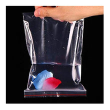 Load image into Gallery viewer, Ziplock Pouches/Zipper Bags/Airtight ziplock Bags Clear Multi Sizes Reusable/Resealable 5 x 7 inch, 7 x 10 inch, 8 x 13 inch More than 51 micron bags (Pack of 75, 25 pieces each size)
