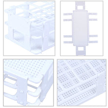 Load image into Gallery viewer, Wire Pattern Test Tube Stand 16 mm x 60 Tubes Polypropylene plastic molded For Laboratory Pack of 1
