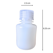 Load image into Gallery viewer, Reagent Bottle (Narrow Mouth) HDPE (High Density Polyethylene) 30 ml Pack of 1
