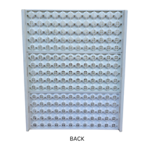 Load image into Gallery viewer, Test Tube Rack 16 mm × 180 Tubes Pack of 1 | Polypropylene (PP) Laboratory Test Tube Stand | High Capacity Chemical Resistant &amp; Autoclavable Plastic Tube Holder for Lab, College &amp; Research Use
