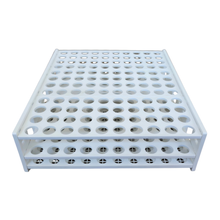 Load image into Gallery viewer, Test Tube Rack 20 mm × 120 Tubes Pack of 1 | Polypropylene (PP) Lab Test Tube Stand | High Capacity Chemical Resistant &amp; Autoclavable Plastic Tube Holder for Biology, Lab &amp; Industrial Use
