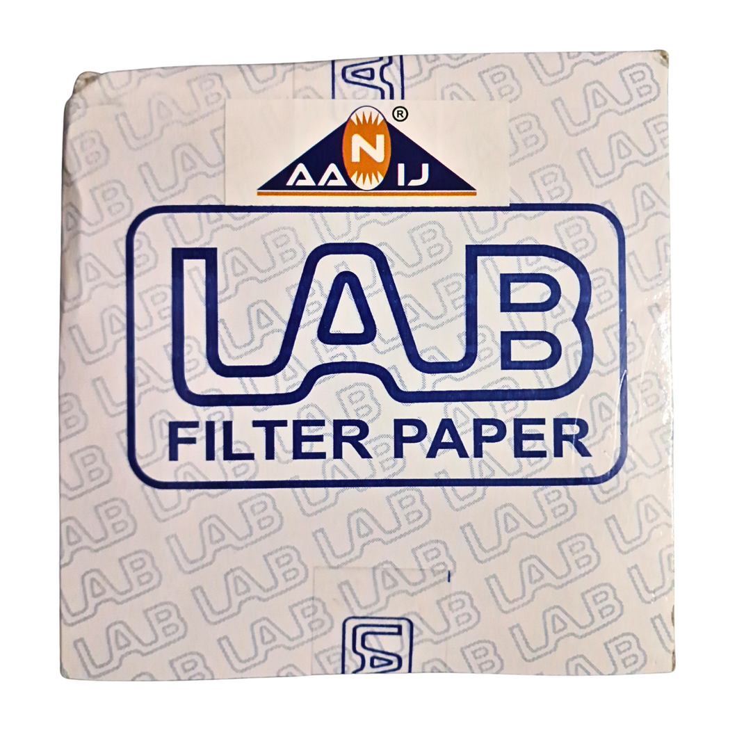 Filter Paper Grade A1 110 mm | Qualitative Round Sheets 11 cm Pack of 100 | Chemistry Lab Experiments for Schools or Laboratory Activities