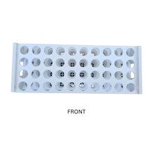 Load image into Gallery viewer, Test Tube Rack 20 mm × 40 Tubes Pack of 1 | Polypropylene (PP) Laboratory Test Tube Stand | Compact Chemical Resistant &amp; Autoclavable Plastic Tube Holder for Biology, Lab &amp; Diagnostic Use
