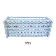 Load image into Gallery viewer, Test Tube Rack 16 mm × 60 Tubes Pack of 1| Polypropylene (PP) Laboratory Test Tube Stand | Chemical Resistant &amp; Autoclavable Plastic Tube Holder for School, College &amp; Lab Use
