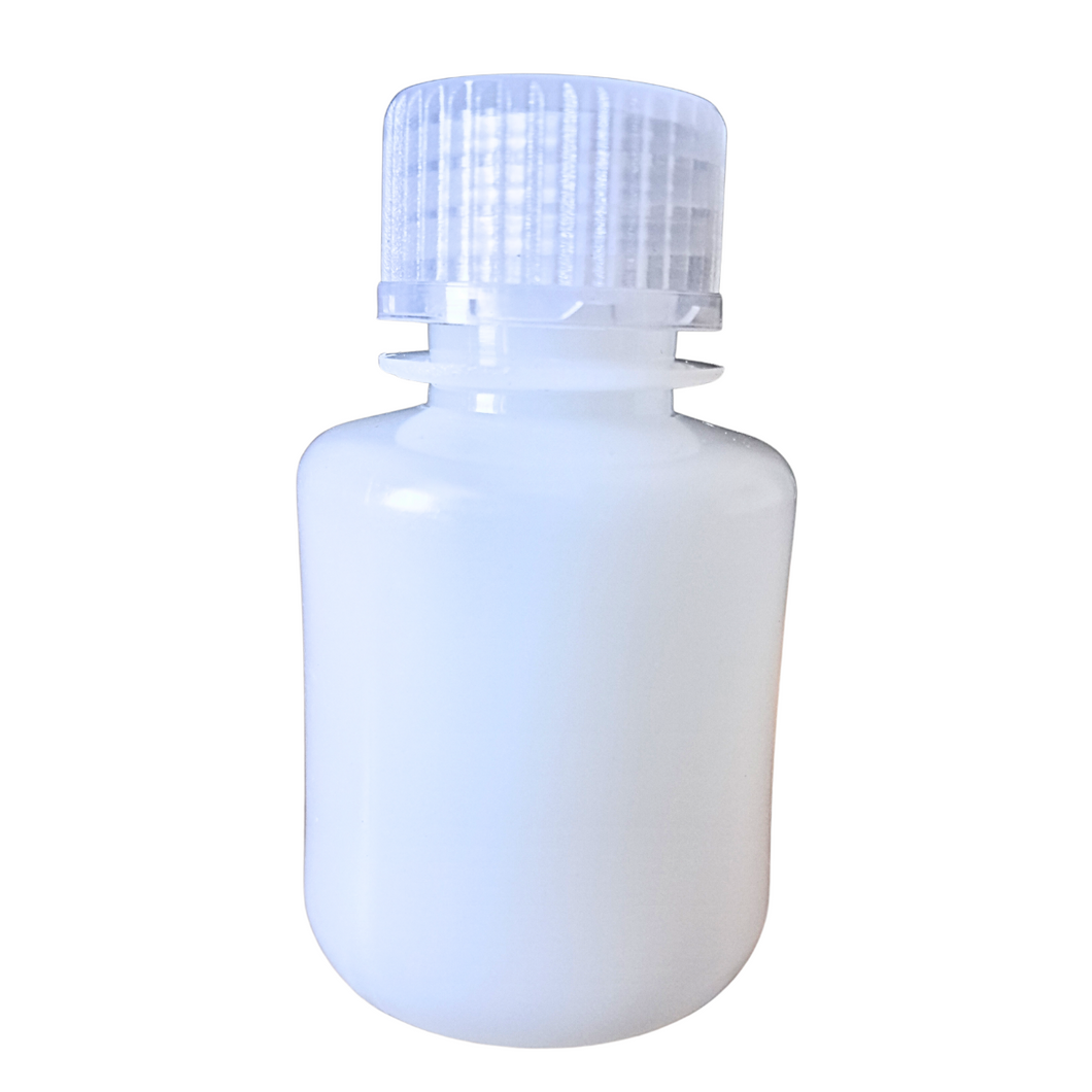 Reagent Bottle (Narrow Mouth) HDPE (High Density Polyethylene) 30 ml Pack of 1