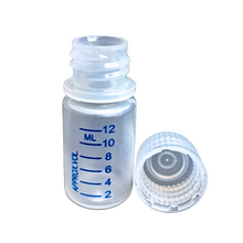 Load image into Gallery viewer, Reagent Bottle Printed Graduation Leak proof Narrow Mouth with cap Capacity 15 ml Material Polypropylene For filling Liquid in Laboratory Pack of 1
